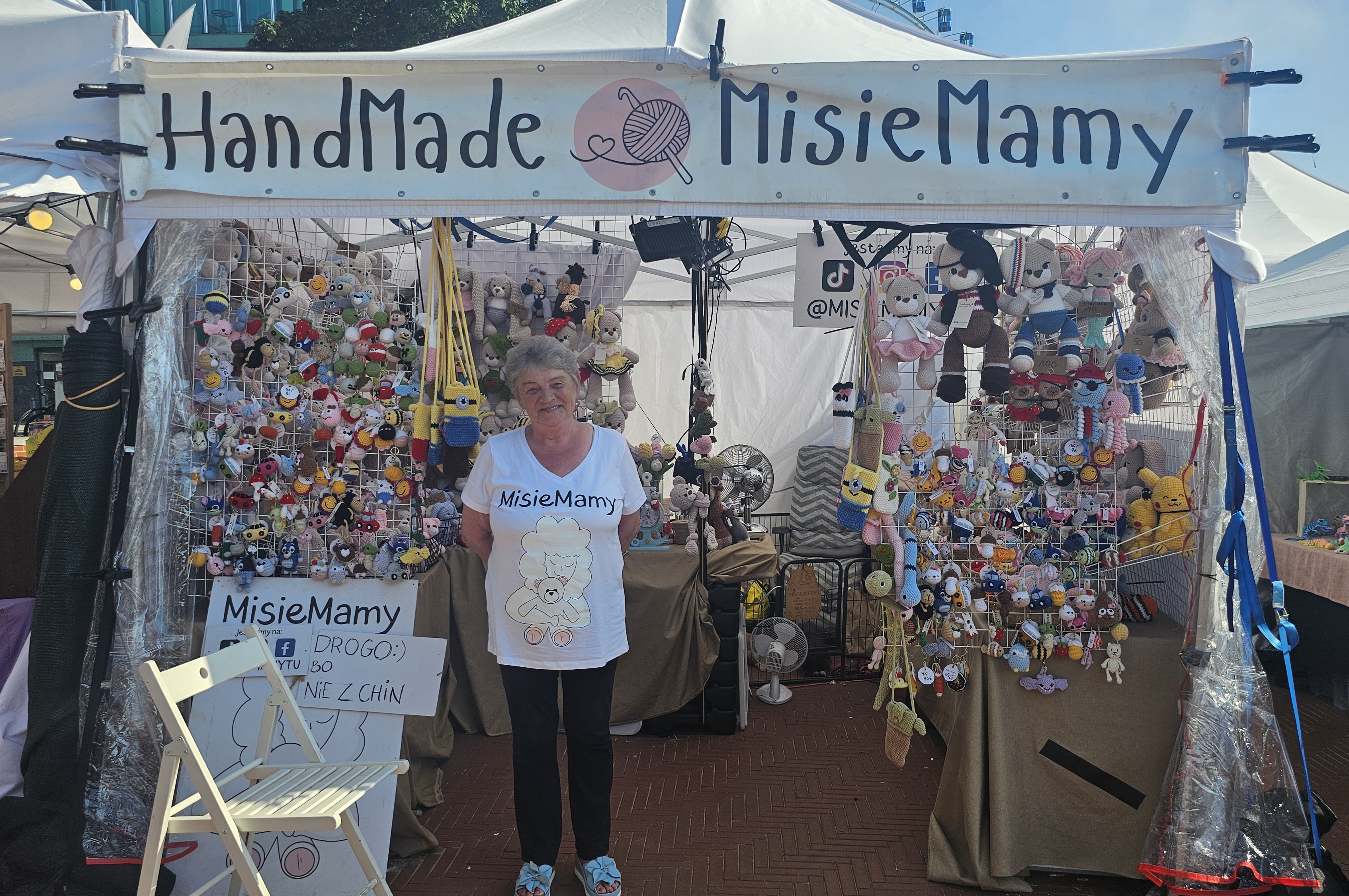 misiemamy na jarmarkach misie handmade